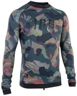 ION Rashguard Maze LS Hommes T-shirt Lycra