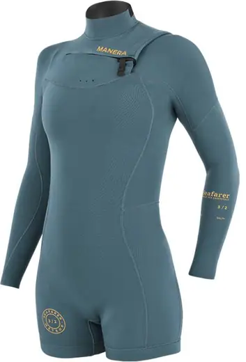 Manera Seafarer Hybrid 3mm Chest Zip Femmes Combinaison Neoprene 3 Manera Seafarer Hybrid 3mm Chest Zip Femmes Combinaison Neoprene