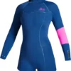 Mystic Lunar Longarm Shorty 2/2mm Back Zip Combinaison Neoprene 2 Mystic Lunar Longarm Shorty 2/2mm Back Zip Combinaison Neoprene -Mystic Boarding Shop mystic lunar longarm shorty 2 2mm back zip womens wetsuit bc