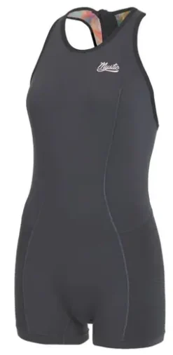 Mystic Lunar Short John 2/2mm Back Zip Combinaison Neoprene Femm