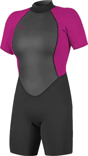 O'Neill Reactor Shorty 2mm Back Zip Combinaison Neoprene Femme 4 O'Neill Reactor Shorty 2mm Back Zip Combinaison Neoprene Femme – Image 2