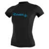 O'Neill Femmes Basic Skins S/S Rash Guard T-shirt Lycra 1 O'Neill Femmes Basic Skins S/S Rash Guard T-shirt Lycra -Mystic Boarding Shop o neill womens basic skins s s rash guard rash guard 86