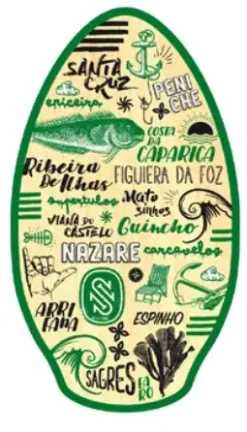 Skim One Portugal Wood 41 Skimboard